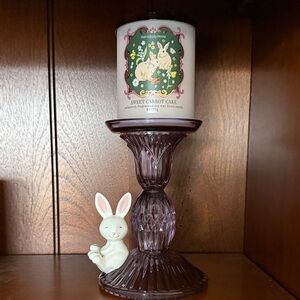 Bath & Body Works Single Wick Candle Holder & 1 Sweet Carrot Cake 1 wick candle